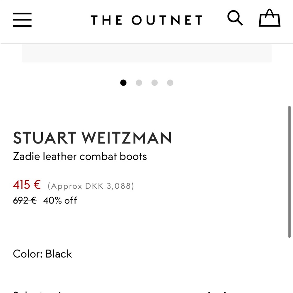 Stuart Weitzman Combat Boots - Picture 9 of 13